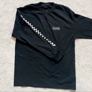 Vans Black Long Sleeve Tee